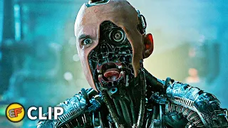 Alita Cuts Off Zapan's Face Scene | Alita Battle Angel (2019) Movie Clip HD 4K