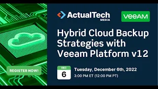 Hybrid Cloud Backup Strategies with Veeam Platform v12