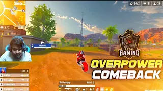 TOTAL GAMING OP COMEBACK || 12 TO TOP 1 || TG ROHIT || TG FOZYAZAY HEAVY DRIVER || TG ESPORTS