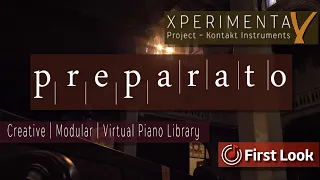 Preparato | Prepared Piano Library Acoustic Modular Sound Design | Xperimenta Project