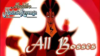 Aladdin Nasira's Revenge All Bosses | Boss Fights  (PS1)