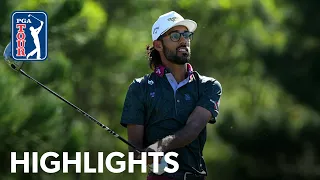 Akshay Bhatia shoots 7-under 66 | Round 3 | Sentry | 2024