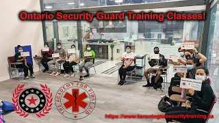 Toronto online security guard training and licensing: How to get your security guard license