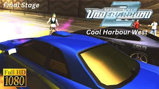 NFS: Underground 2 [1080p][60fps] - FINAL STAGE - Coal Harbour West (Hard)