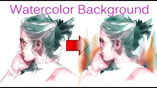 Easy Watercolor Background Techniques 2