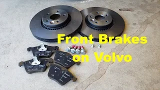 Volvo Front Brake Replacement. And a little more!