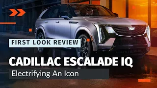 First Look: Cadillac Escalade IQ - Luxury Electric SUV Redefined