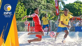 OFC Beach Soccer Nations Cup 2023 | Solomon Islands v Tahiti | Highlights