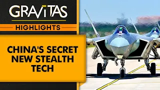 China's new stealth tech can make fighters jets 'invisible' | Gravitas Highlights