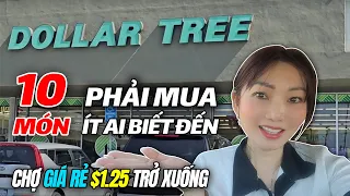 10 Món mới về NÊN Mua tại Chợ Giá Rẻ $1.25 Dollar Tree vào Tháng 10 | Cuộc Sống Mỹ | KT Food