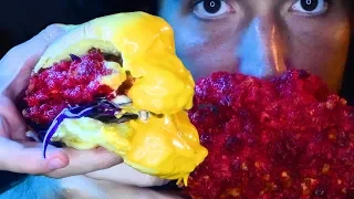 HOT CHEETOS FRIED CHICKEN *SPICY* + CHEESE SAUCE  | Nomnomsammieboy