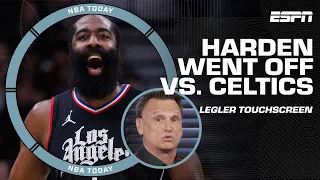 'I've NEVER SEEN James Harden play this hard' 👀 - Tim Legler on Clippers vs. Celtics | NBA Today