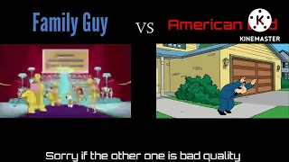 Family Guy Vs American Dad Intro