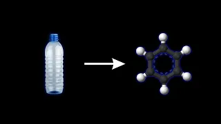 making BENZENE from plastic waste !