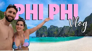 🇹🇭Phi Phi Island Tour - Maya Bay, Pileh Lagoon & Monkey Beach! Travel Vlog 2023
