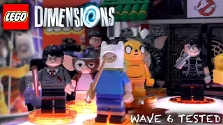 Lego Dimensions Wave 6 & Wave 7 - Unboxed, Packaging, Gameplay, Year 2