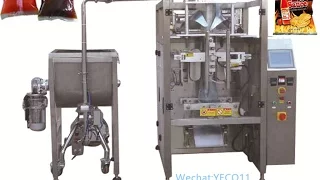 sealing machine for sweet, ketchup packing bags, machine food packaging from 50ml 2000ml edible oil