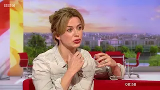 Eve Myles - BBC Breakfast  - Talking Keeping Faith 2nd May 2018