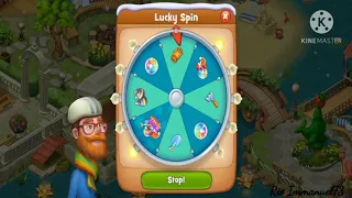 LUCKY SPIN Gardenscapes JACKPOT...Wow.