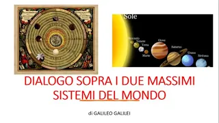 Dialogo sopra i due massimi sistemi del mondo di Galilei