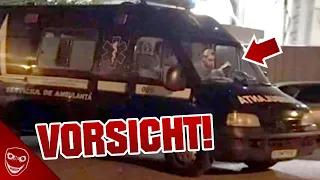 GEFAHR in Deutschland?! Schwarzer Krankenwagen entführt Menschen!