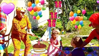 День Рождение 4 года Праздник  Распаковка подарков OPENING BIRTHDAY PR