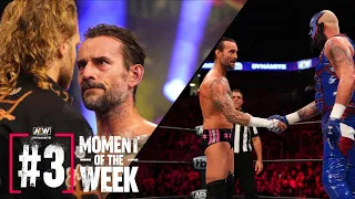 CM Punk Survives Dustin Rhodes but is he Ready for the AEW World Champion? | AEW Dynamite 4/20/22