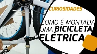 Como é montada uma bike elétrica da Pedalla? Pedaleria