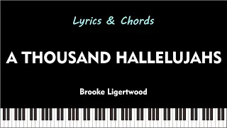 A Thousand Hallelujahs | Brooke Ligertwood | Cover | Lyrics & Chords