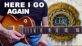 Whitesnake - Here I Go Again | Guitar cover WITH TABS |