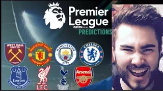 Premier League Predictions - Week 9 - Season 17/18