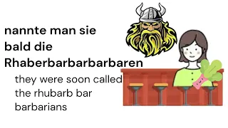 Barbaras Rhabarberbar (English and German subtitles)