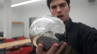 Massive tinfoil ball, How long did it take? : Japanese polished ball challenge