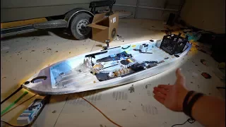 Customizing My KAYAK -- The Ultimate Fishing Kayak Project