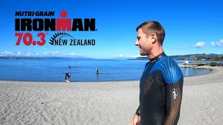 Ironman 70.3 New Zealand 2021 - Short-notice, old road bike, barely any swimming.. But what a race!