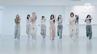 Chorus dance (mirrored) Set Me Free by Twice (zoom ver.)