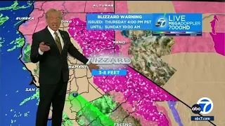 California storm: Here’s how much snow to expect in the Sierras