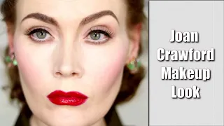 Joan Crawford Makeup look