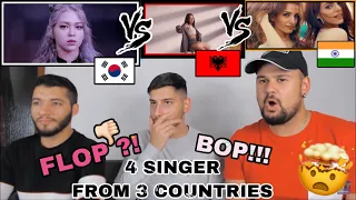 German Reaction|AleXa "Bomb"(KPOP) vs. Sukriti&Prakriti "Mafiyaan"(Hindi) vs. Kida "Malli"(Albanian)