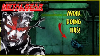 10 METAL GEAR SOLID MASTER COLLECTION TIPS FOR BEGINNERS