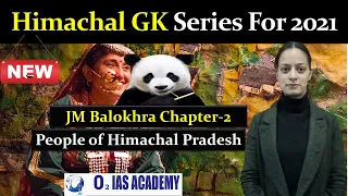 Himachal Gk for HAS 2021 - People of Himachal Pradesh- Wonderland Chapter 2 L-5 | HP GK Balokhra