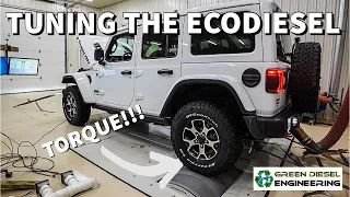 Jeep Wrangler JL EcoDiesel tuned with Green Diesel Engineering GDE Hot Tune