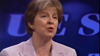 Theresa May and Loyd Grossman discuss the NHS 16/11/2000