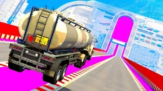 RPG vs SUPER FAST TRUCK! (GTA 5 Versus)