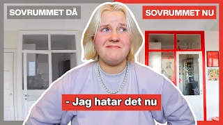 LÄGENHETS MAKEOVER | Sovrummet