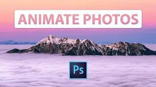 How to ANIMATE a Still Image: Photoshop Tutorial