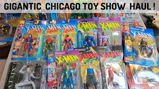 Kane County Show Toy Haul : ToyBiz X-Men Haul  & TMNT Displays & 80's Parts & Weapon Pile ( Part 2 )