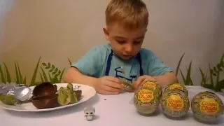 Яйца сюрпризы чупа чупс юху френдс .Eggs surprises Chupa Cshup yoohoo friends