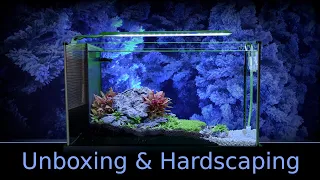 Fluval Spec Planted Aquarium Part 1 - Unboxing and Hardscaping