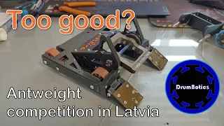 Hotline beats everyone! Antweight competition at Latvia.